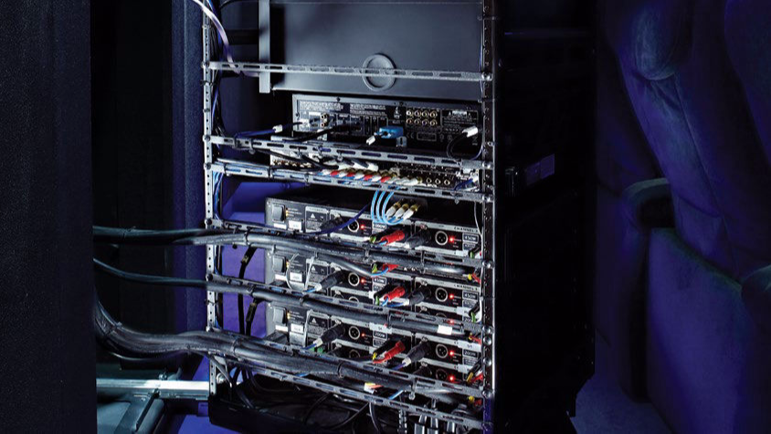Centalised AV Rack Image
